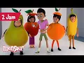 Lagu Kegembiraan Tanpa Henti P6 🍨| 2 jam Kartun untuk Anak-Anak 🕐 | Petualangan Mansour ✨