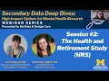 Using the HRS Dataset in Mental Health Research Grace Noppert Emily Urban-Wojcik