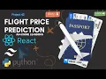 Project 42 Flight Price Prediction Using Python React JS Machine Learning Tailwind CSS Flask