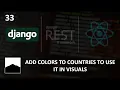 33 - Add Colors to Countries to Use it in Visuals