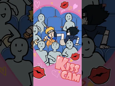 Kiss Cam is BACK! (Anime Special) #KissCam #anime #naruto  #demonslayer #zootopia #frieren  #Shorts