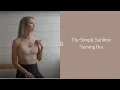 The Simply Sublime Nursing Bra