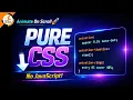 Pure CSS Scroll Animation in 2026 Super Easy