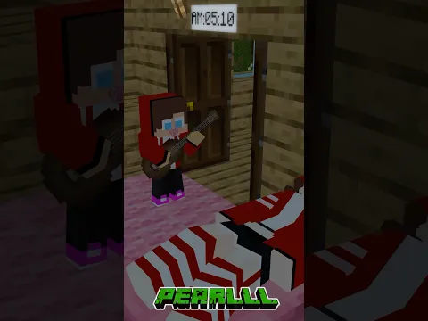 JJ Baby Stop it ! 🤣- MAIZEN Minecraft Animation #shorts