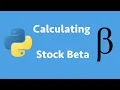 Calculating Stock Beta Using Python
