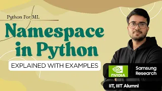 1 12 2 Namespace in Python LEGB Rule Hindi