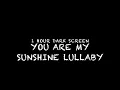 You Are My Sunshine Lullaby | Baby Sleep Music | Soft Piano