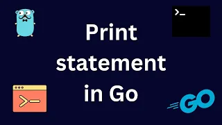 Printing and Formatting Strings in Go Golang