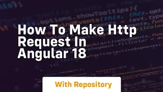 how to make http request in angular 18