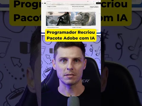 Programador Recriou Pacote Adobe com IA (REA)