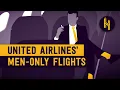 United Airlines Men-Only Flights