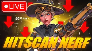 [🔴LIVE] HITSCAN NERF?? WIDOWMAKER IS BAD?? HANZO OP??