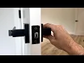 Probrico Matte Black Privacy Lever Door Handle Review Keyless Interior