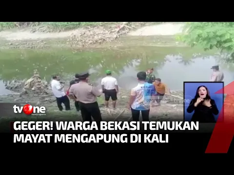 Mayat Laki-laki Terapung di Kali Gemparkan Warga