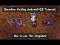 How to use the slingshot in Stardew Valley Mobile