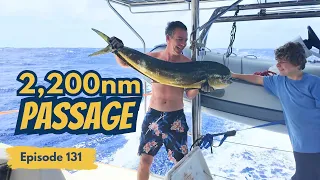 Crossing the Indian Ocean SAIL to Mauritus Passage Ep 131