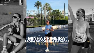VAMOS CORRER 7,5KM NA MINHA PRIMEIRA PROVA DE CORRIDA? 👀