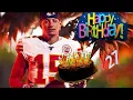 Today is Patrick Mahomes 27th Birt ay Celebration Short Bio
