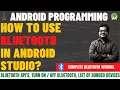 Android Bluetooth Tutorial How to Use Bluetooth in Android Studio Simple Bluetooth Example