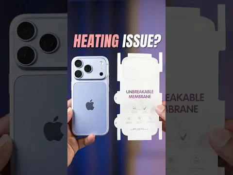 This ₹150 membrane can save your ₹1,50,000 | Part 2 - Heating Issues? #membrane #iphone #samsung