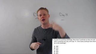 ACT Math Arithmetic Sequences