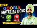 Django Tutorial Day 19 Google Material Icons in CRUD Django For Loop