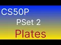CS50 2024 Problem Set 2 Plates