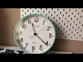 Blue sterling noble clock