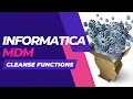 Informatica MDM Cleanse Functions Brief Informatica MDM 10 1 Cleanse Functions Brief