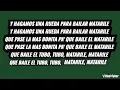 Agua De Te - Los Rojos - Karaoke