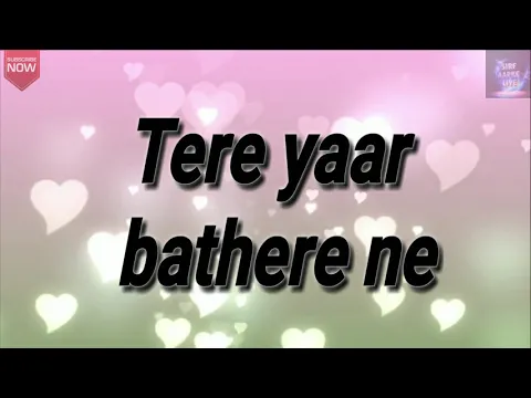 Download MP3 Sakhiyaan new punjabi song | lyrics | Maninder Buttar|Babbu | Mere yaar bathre ne punjabi song lyric