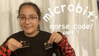 Morse Code using the BBC micro bit