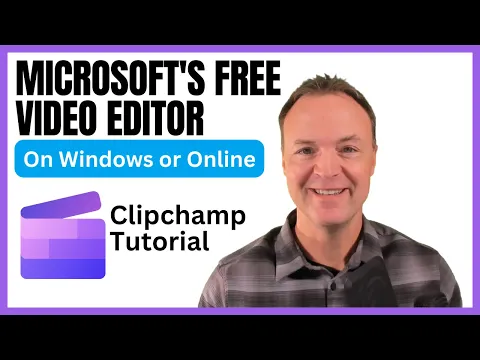 Download MP3 How to use Microsoft's FREE Video Editor - Clipchamp Beginners Tutorial