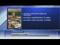 Raleigh schools closed for ruptured lines