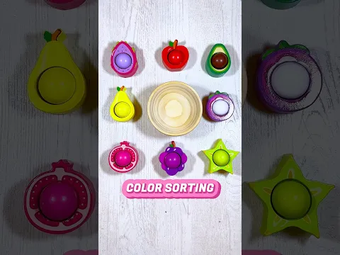 Color Sorting for Toddlers | Educational Activities for Toddlers #asmr