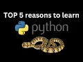 TOP 5 reasons to learn Python