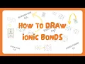 GCSE Chemistry - How to Draw Ionic Bond Dot Cross Diagrams with questions