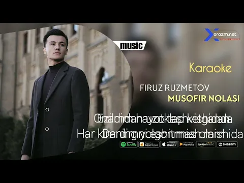 Download MP3 Firuz Ruzmetov - Musofir nolasi karaoke minus