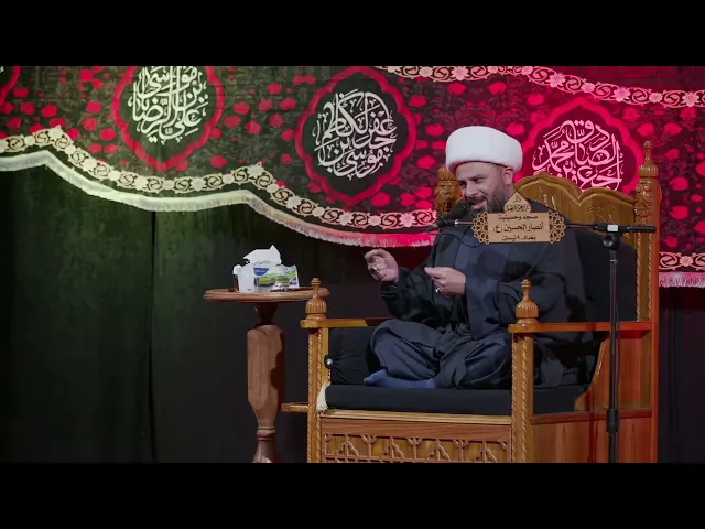 ⁣الشيخ زمان الحسناوي || الرادود حميد التميمي مسجد و حسينيه انصار الحسين 