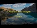 Download Lagu Tavares - A Penny For Your Thoughts [w/ lyrics]