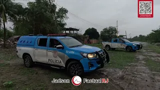 Policias do 15 BPM fazem patrulhamentos em bairros de caxias.