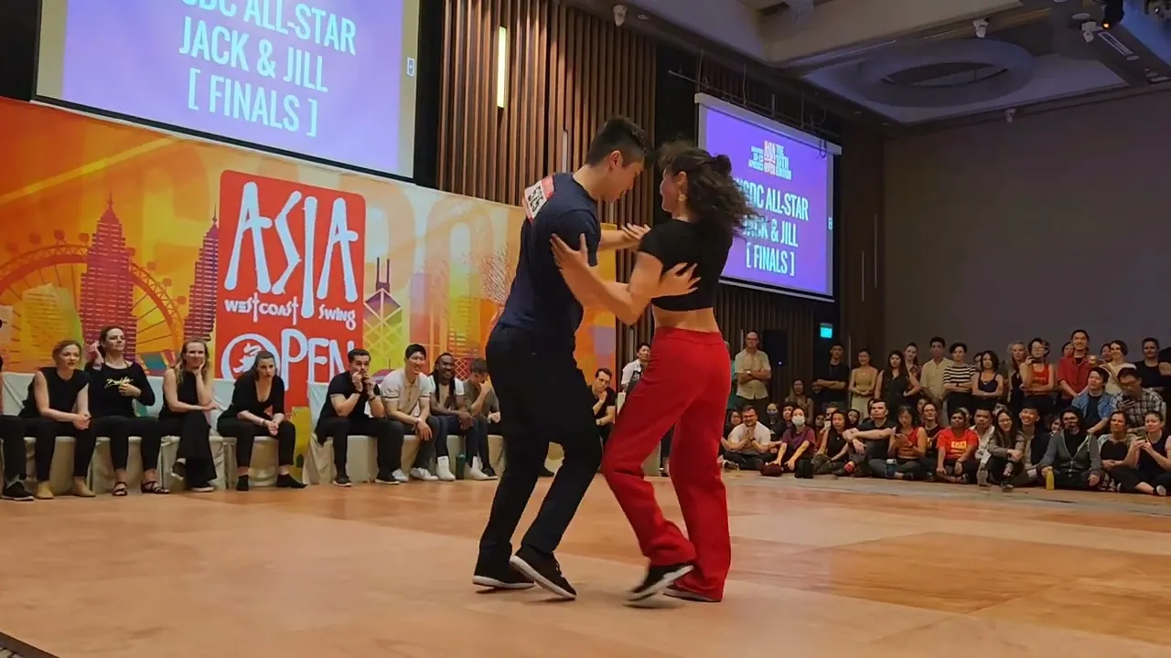 "Gangnam Style" Frank Jiang & Raushaniya Maksudova - All Star J&J Finals Asia WCS Open 2023