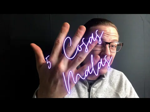 A1: lição de listening — 5 Cosas Que Son Mala Por Tu Salud. Inglés Real y Comprensible! Aprende Inglés Ahora! | Pensando Inglés