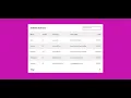 Table In HTML and CSS How To Create Tables Learn HTML and CSS HTML Tutorial CSS Tutorial