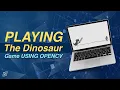 Playing Dinosaur Game using OpenCV Computer Vision