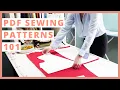 How To Buy Download Print and Assemble PDF Sewing Patterns Pattern Scout Patterns