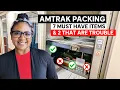 The Ultimate Amtrak Packing Guide For Coach Sleeper Cars