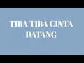Download Lagu Tiba Tiba Cinta Datang - Maudy Ayunda (Liriklagu)