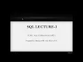 SQL Commands Part 1 Malayalam SQL Lecture 3