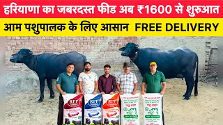 हरियाणा का जबरदस्त फीड अब ₹1600 से शुरुआत - आम पशुपालक के लिए आसान FREE DELIVERY